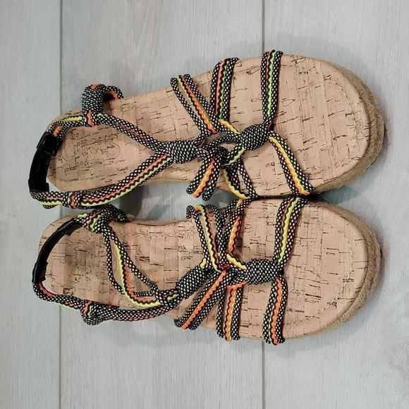 Circus by Sam Edelman Womens Athena Espadrille Platform  Sandals shoes sz 8.5 - Picture 5 of 13